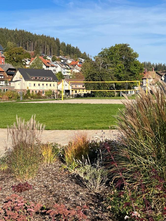 Apartment Annis Panoramablick Pool Sauna Tennis Schonach im Schwarzwald 外观 照片